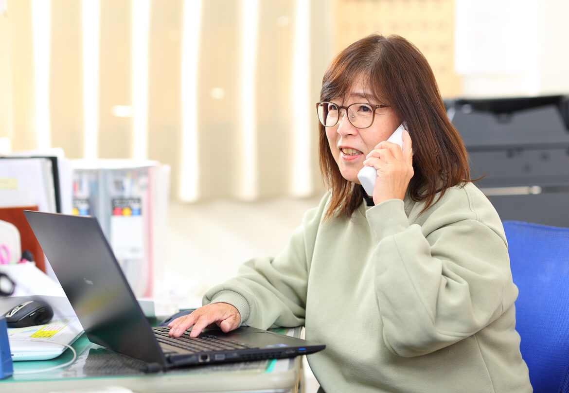 事務スタッフの仕事内容②